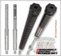 DK Custom Front Suspension - Progressive Monotube FST Asymmetric Fork Cartridge System Harley 14+ Touring & Trike More Comfortable Ride suspension