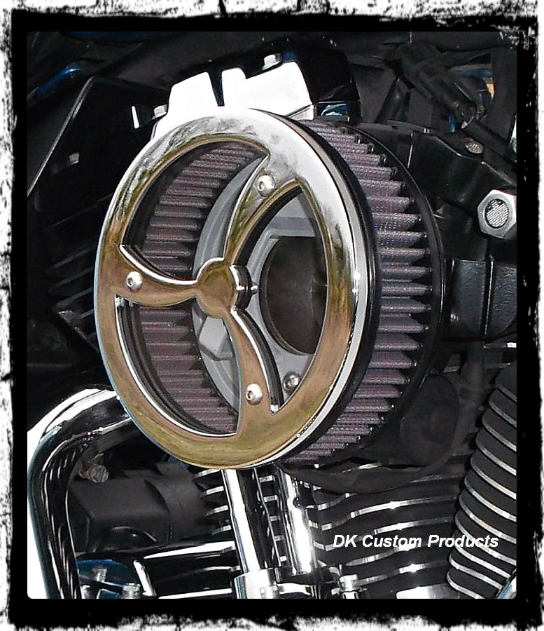 Chrome Cyclone - Outlaw HiFlow 587 Air Cleaner System